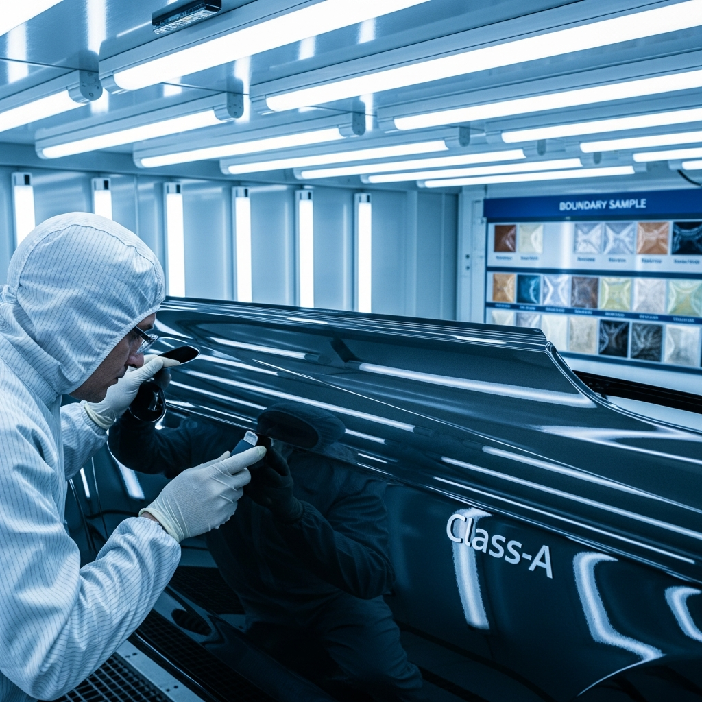 Sorting for Surface Defects Class-A Finish Inspection PTI