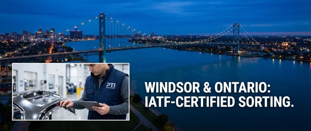 Mastering Quality in Canada's Automotive Heartland: Third-Party Sorting in Windsor & Ontario